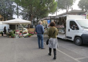 Ben drawn to the porchetta truck