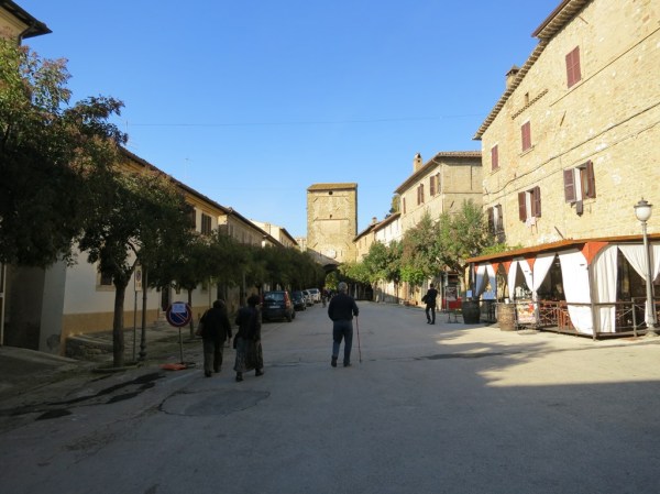 walking through Bevagna